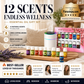 🔥 Tijdelijk 50% Korting！🎁🌺 De frisse geur geeft je direct een beter humeur！🌷 Set van 12 wateroplosbare essentiële oliën