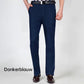 Rechte Pasvorm Stretch Jeans Met Hoge Taille Voor Mannen