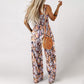 💖LAATSTE DAG UITVERKOOP 50% KORTING💖 Casual mouwloze overalls/jumpsuits met print voor dames