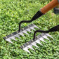 🌿 NU 50% KORTING! 🧤 5/6/7/8 onkruidharken met koolstofstalen tuintanden – duurzaam, ergonomische grip & efficiënt wieden 🌱