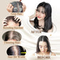 💥Limited Time Grote Uitverkoop 60% UIT💥 Natuurlijke haartoppers met pony voor vrouwen