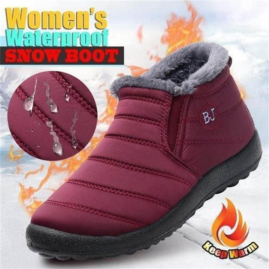 Warme en comfortabele dames sneeuwlaarzen