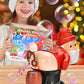 🎅 Grappige Kerstman Bellenblaasmachine – Breng Direct Feest en Gelach!