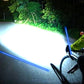 Draagbare buiten LED-fietslamp met dubbele kop, superhelder