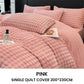 🛏️ NU 50% KORTING! ✨ Winter Fluffy Plush Milk Velvet dekbedset - Ultrazacht thermisch ontwerp met modern borduurwerk voor gezellig beddengoed 🏠❄️