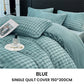 🛏️ NU 50% KORTING! ✨ Winter Fluffy Plush Milk Velvet dekbedset - Ultrazacht thermisch ontwerp met modern borduurwerk voor gezellig beddengoed 🏠❄️