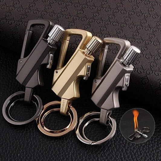🚀Grappige gadget🔥Sleutelhanger vuursteen vuurstarter