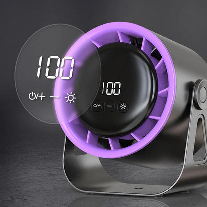 ⏳ Tijdelijk beperkte speciale aanbieding ⏰ Draagbare oplaadbare tafelventilator 🍃