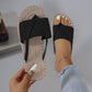 🎁2026 Nieuw binnen 50% KORTING💥🌻 Comfortabele, casual teenslippers voor dames voor de zomer