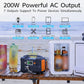 ⚡⚡⚡Uitverkoop met beperkte korting⚡⚡⚡200W draagbare energiecentrale met display