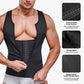 ⚡2025  Hot Sale 50% OFF 🔥Men's Zipper Waist Trainer Trimmer Vest