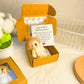 Handgemaakte Mini Pluche Teddybeer in Doos