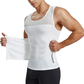 Afslankend vest van mesh voor here