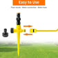 🏡KOOP 1, KRIJG 1 GRATIS✨ 360° Roterend Automatisch Irrigatiesysteem – Tuinsproeier voor Tuin, Gazon & Terras 🌿💦
