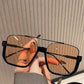😎Zomeroutfit essentieel voor op straat✨Modieuze lichtgewicht zonnebril met getinte lens