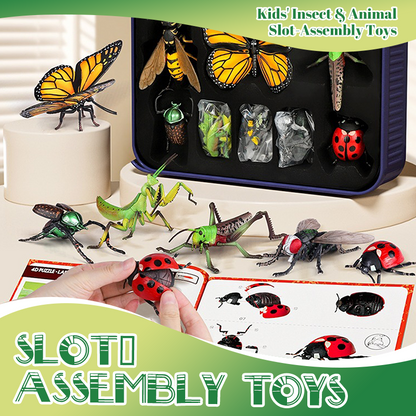 🐞Kerstuitverkoop 50% KORTING🎁✨【Speelgoed met insecten en dieren om in elkaar te zetten voor kinderen】✨