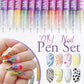 🎁Hot verkoop 50% korting op🌈12 kleuren nail art pennen set💅