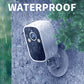 Waterdichte HD-beveiligingscamera met nachtzicht