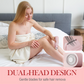 🎅Het kerstcadeau van dit jaar is schoonheid🌸Epilator met dubbele kop voor ,waterbestendig IPX7