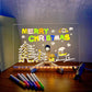 🎁Het ideale cadeau voor hen🎁LED-prikbord met kleuren🎨