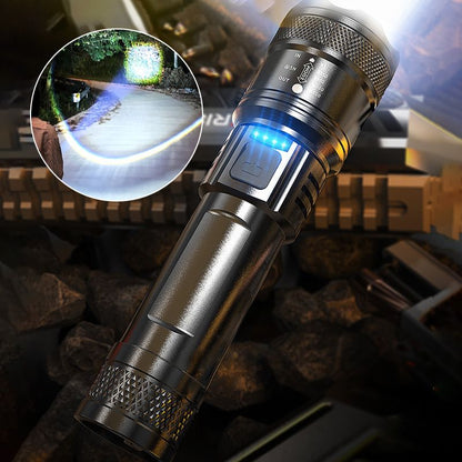 Supersterke zaklamp met zoomfunctie