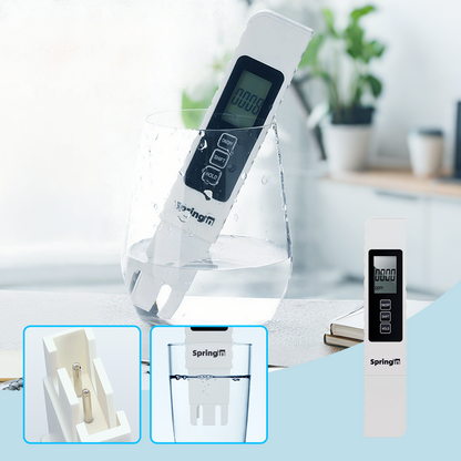 💧 50% KORTING! ✨ 3-in-1 TDS Waterkwaliteitstester - Nauwkeurige meting van pH, chloor en hardheid met LCD-scherm voor zwembaden en aquaria 🌊📱