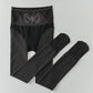 Dames panty met hoge taille, voering van pluche en buikcorrigerende werkin