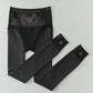 Dames panty met hoge taille, voering van pluche en buikcorrigerende werkin