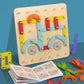 🌈💐Montessori knijperpuzzel💐