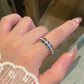 💖Black-Friday-Mega-aanbieding – 50% korting!💖Draaibare spinner-ring van titaniumstaal met zirkonia
