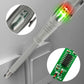Schroevendraaier-type spanningsmeter voor dubbel gebruik met lichtdispla