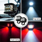 🎅 Exclusief Sinterklaasvoordeel!50% KORTING✨ Auto Dubbele Zijkant LED Waarschuwingslichten – Tweekleurig, Superfel & Veilig (Universeel Voor Auto’s, Vrachtwagens, Motorfietsen & Meer!)