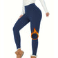 Warme, slim fit, zeer elastische legging voor dames