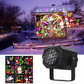 🎅Kerstuitverkoop 60% KORTING🎁Roterende LED-kerstpatroonprojectorlamp