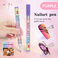 🎁Kerstcadeau🎄12-kleurige professionele nail art penset