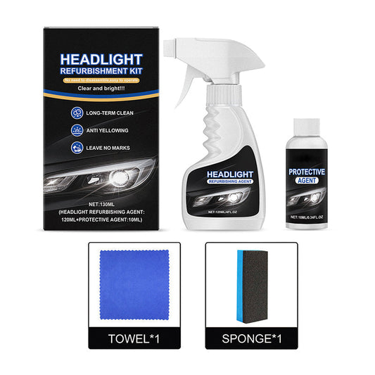🚘 Auto koplamp renovatievloeistof, verbeterde kristalheldere coating hersteller om dofheid en waas te verminderen