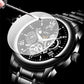 🔥50% korting!💖Japanse Mechanische Herenhorloge⌚Waterdicht, Romeinse Cijfers & Automatisch Uurwerk⚙️