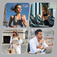 Draadloze open-ear-hoofdtelefoon met LED-display