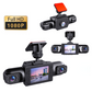 🚗 NU 50% KORTING! 📹 Dashcam voor in de auto met 4 lenzen en 360°-zicht – rondom opnemen, nachtzicht en loopopname ⚡