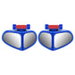 🌞Fris De Lente In Met 50% Korting!👁️HD Dodehoekspiegel & Parkeerspiegel (Set van 2) - Dubbelzijdige 3D-View - Voorkom Velgschade - 360° Verstelbaar & AF Waterdicht - Universeel voor Auto & SUV