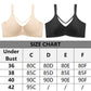 💐Dames elegante transparante volledige bedekking plus size beha