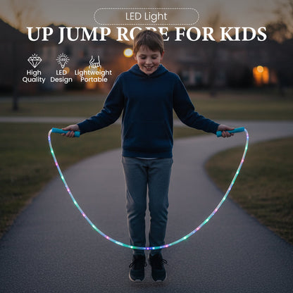 📢📢Koop 2 en krijg er 1 gratis! ⏰LED-verlicht springtouw voor kinderen