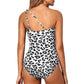 💥LAATSTE DAG SALE 50% KORTING🏖️🩱Éénschouder Badpak voor Dames – Vormend & Buikcorrigerend Badpak