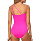 💥LAATSTE DAG SALE 50% KORTING🏖️🩱Éénschouder Badpak voor Dames – Vormend & Buikcorrigerend Badpak