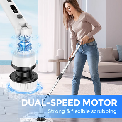 📢📢50% OFF!! ⏰ Multifunctionele Elektrische Reinigingsborstel — Moeiteloos Diep Reinigen!✨
