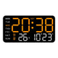📢📢50% KORTING !! ⏰Multifunctionele decoratieve LED digitale wandklok
