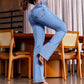 🎁2026 Nieuw binnen 50% KORTING👖 Stretch flare jeans met hoge taille
