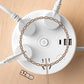 Retractable Power Strip with Hook & USB Ports
