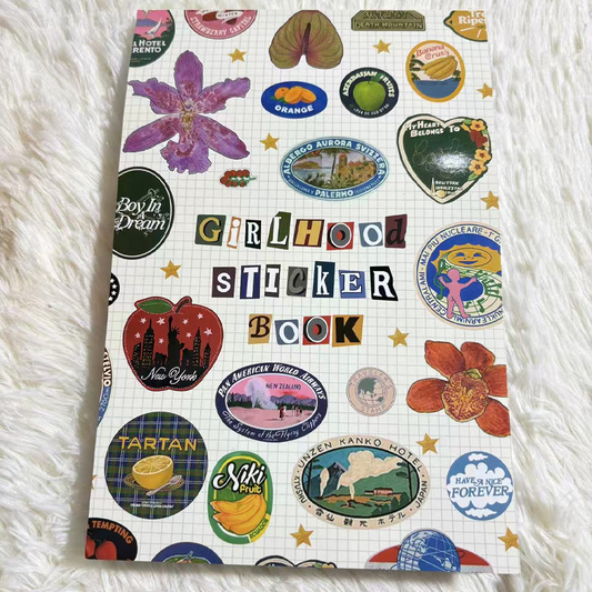 ✨📚Tijdelijke aanbieding 50% korting🌸Meisjesjaren Stickerboek💕