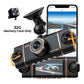 🎁2026 Nieuw binnen 50% KORTING💥4-kanaals HD dashcam met opnames van voor, interieur en achter